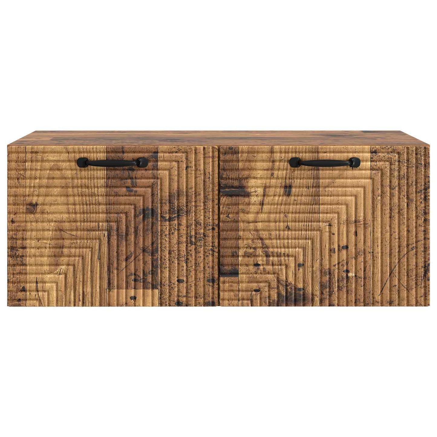 vidaXL Wall-Mounted TV Cabinet Wall-mounted Old Wood 78.5 x 41 x 30 cm 6