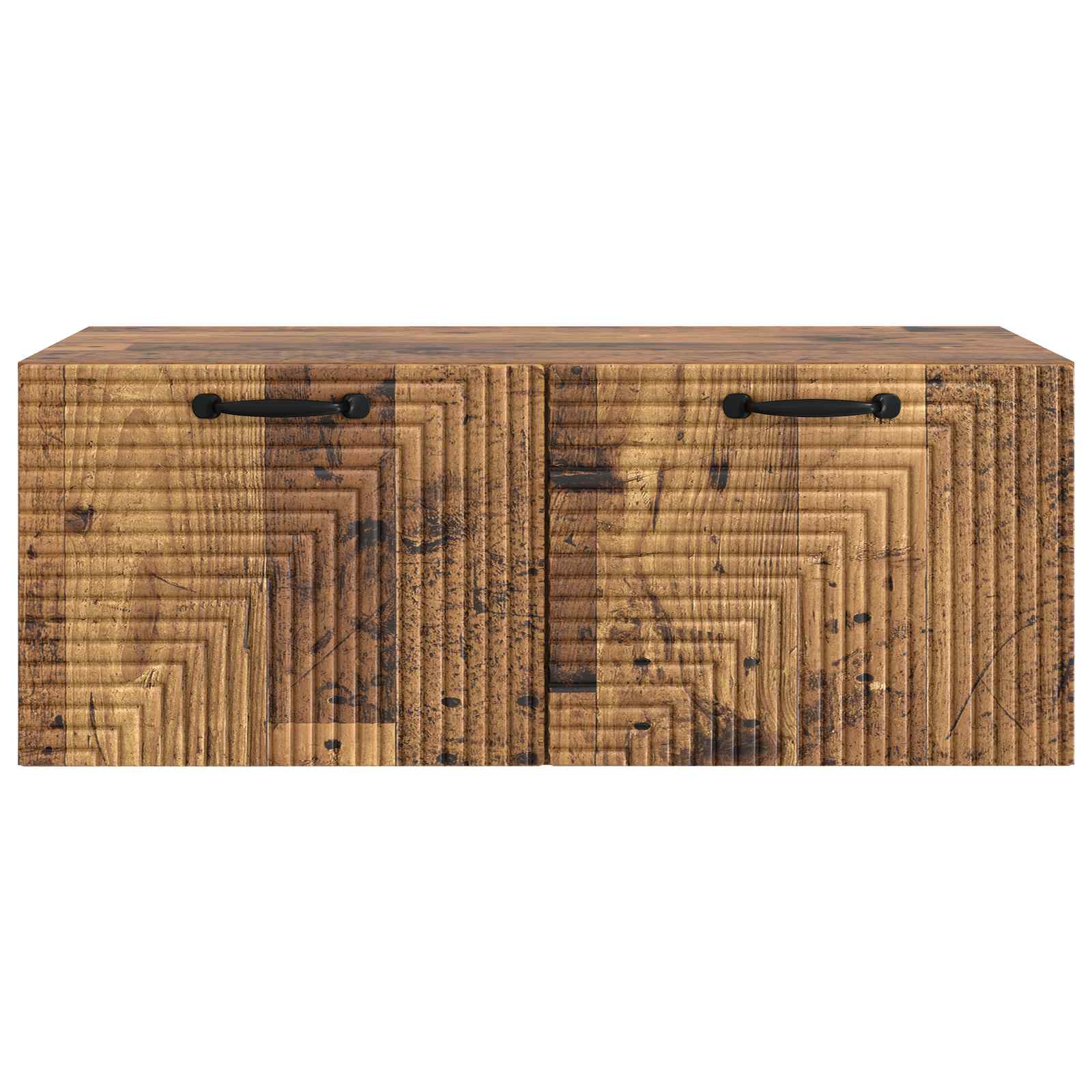 vidaXL Wall-Mounted TV Cabinet Wall-mounted Old Wood 78.5 x 41 x 30 cm 6
