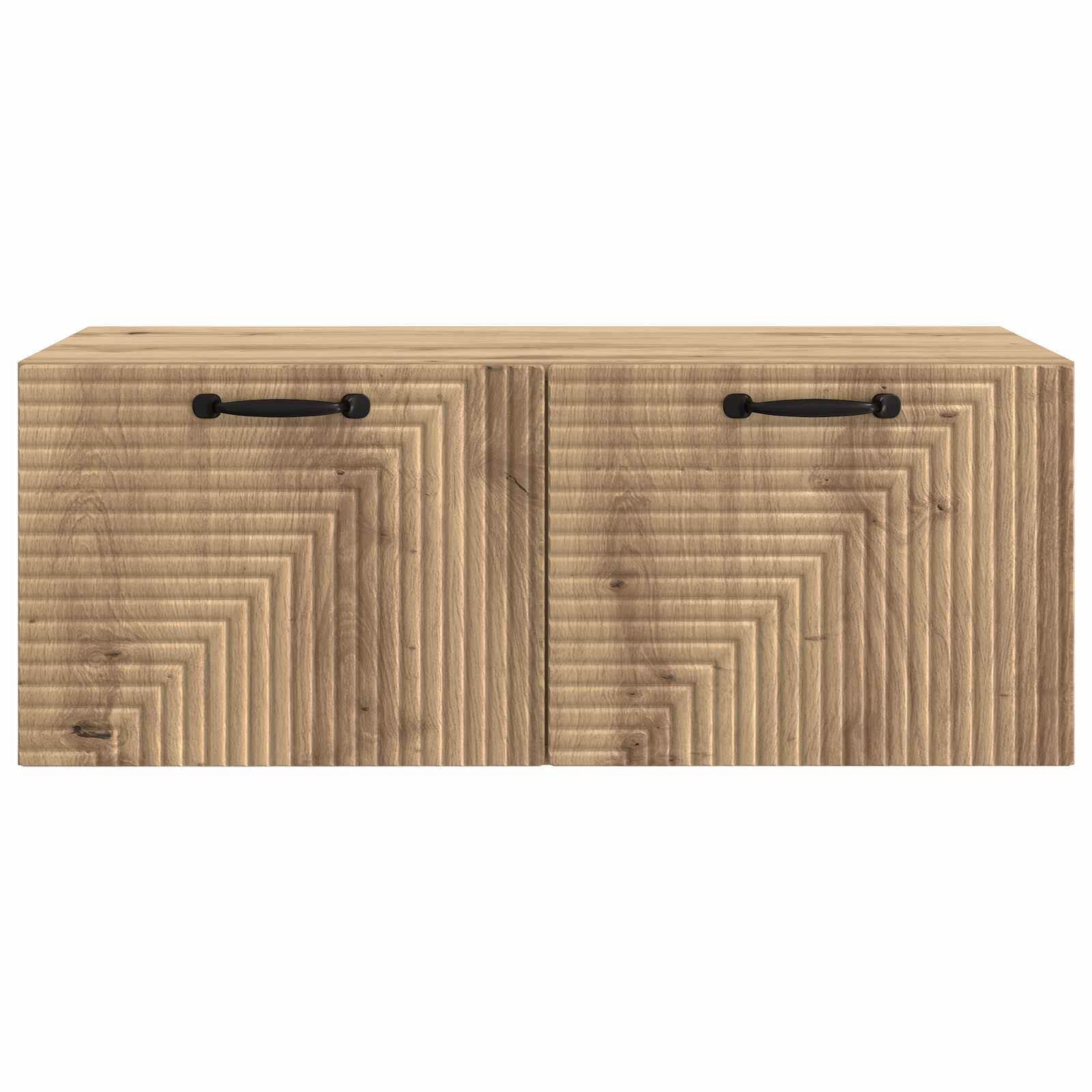vidaXL Wall-Mounted TV Cabinet 78.5 x 41 x 30 cm Artisan Oak 6