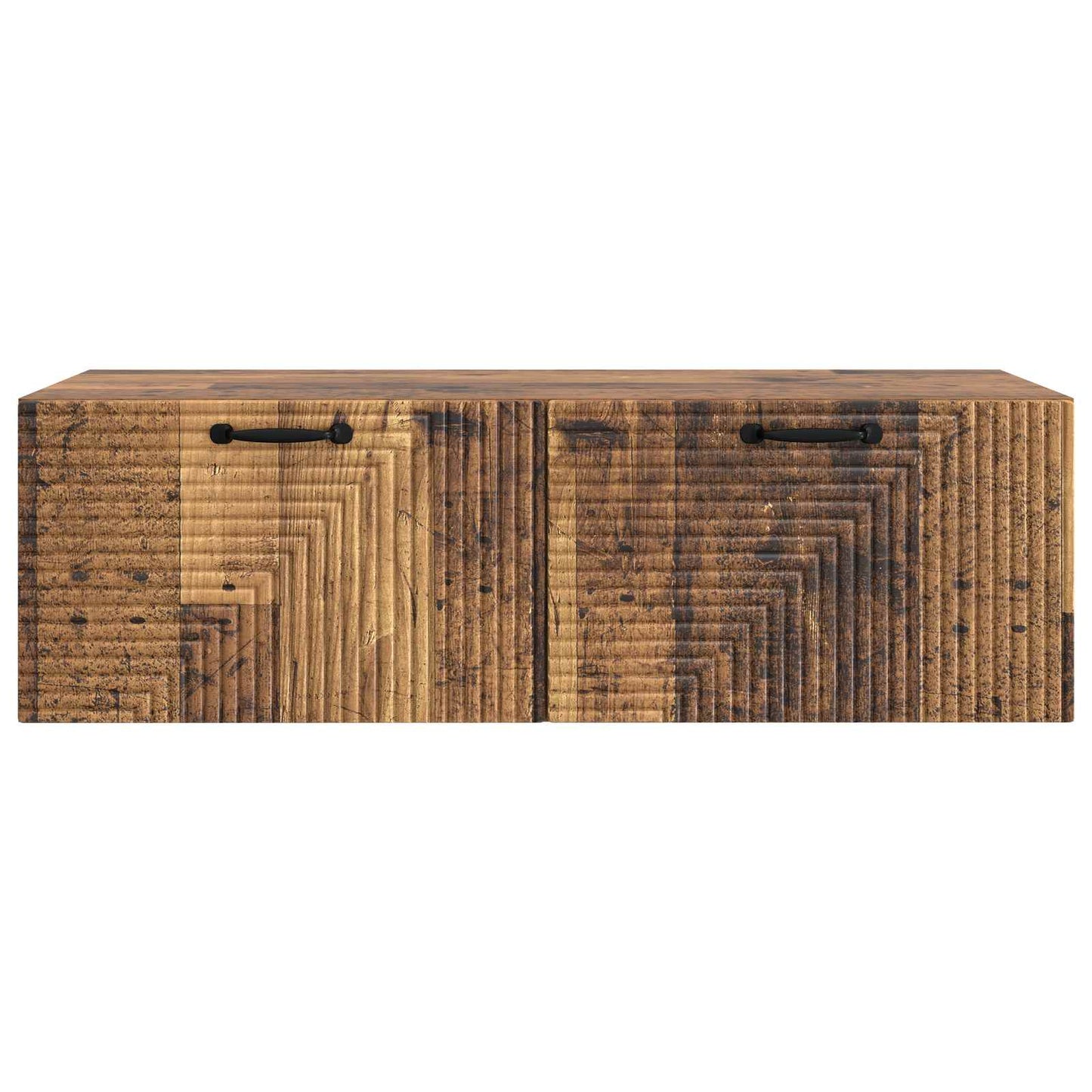 vidaXL Wall-Mounted TV Cabinet Wall-mounted Old Wood 98 x 41 x 30 cm 6