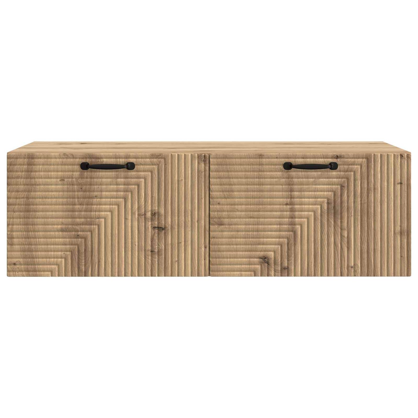 vidaXL Wall-Mounted TV Cabinet 98 x 41 x 30 cm Artisan Oak 6