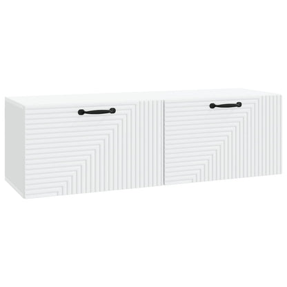 vidaXL Wall-Mounted TV Cabinet White 98 x 31 x 30 cm Engineered Wood 2