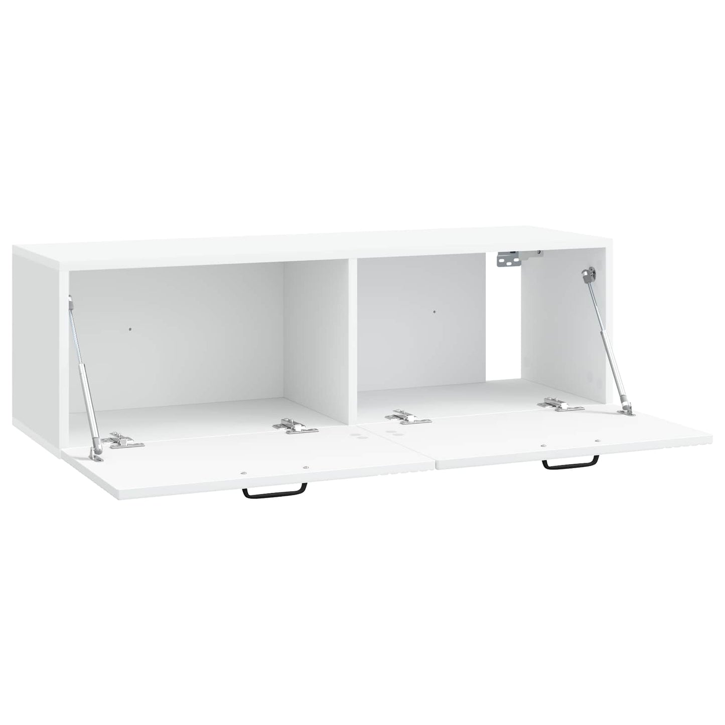 vidaXL Wall-Mounted TV Cabinet White 98 x 31 x 30 cm Engineered Wood 5