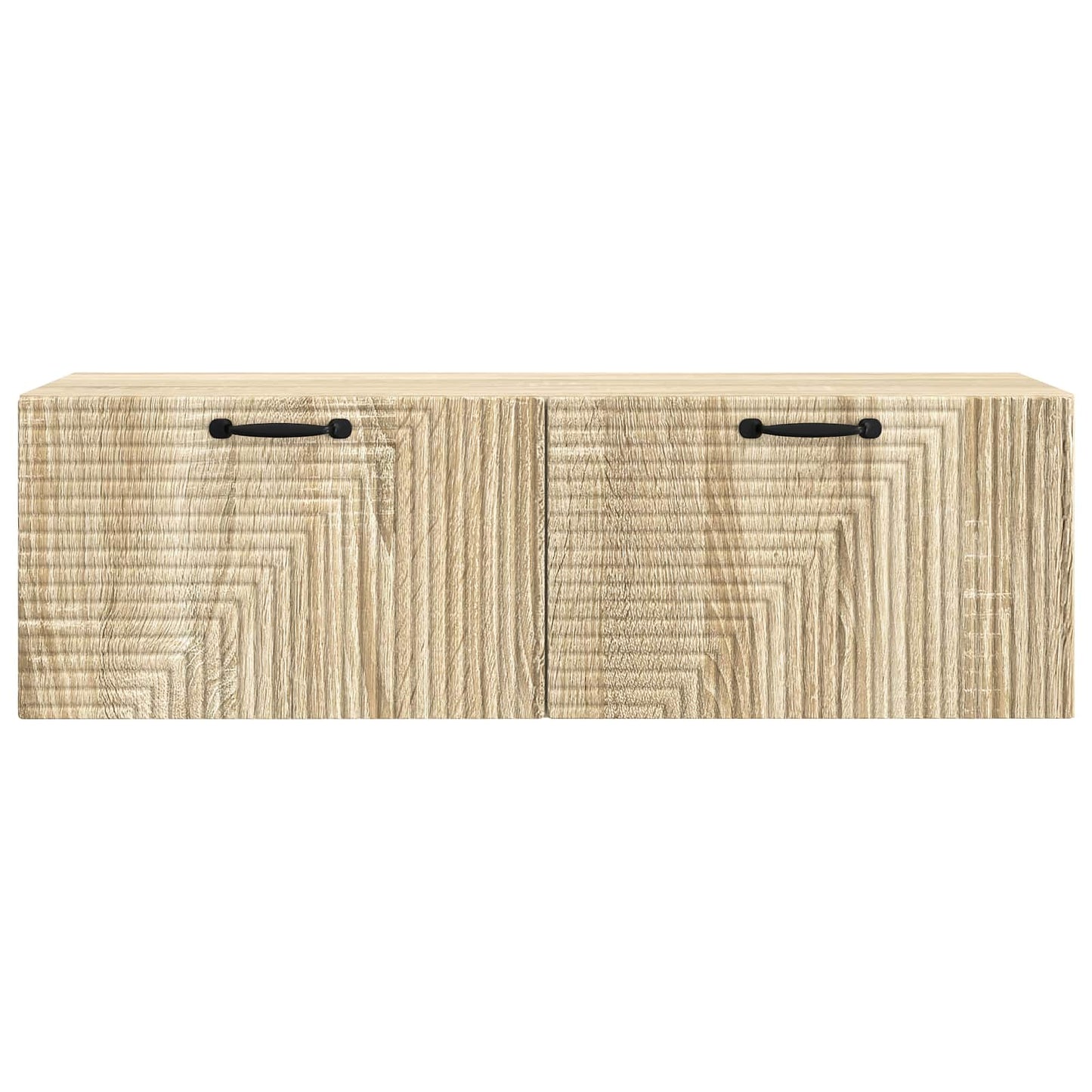 vidaXL Wall-Mounted TV Cabinet Wall-mounted Sonoma Oak 98 x 31 x 30 cm 6
