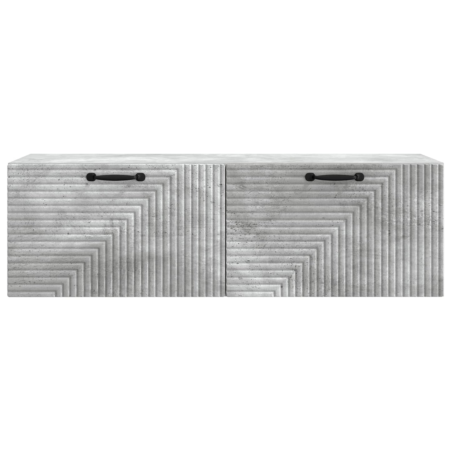 vidaXL Wall-Mounted TV Cabinet Concrete Grey 98 x 31 x 30 cm 6