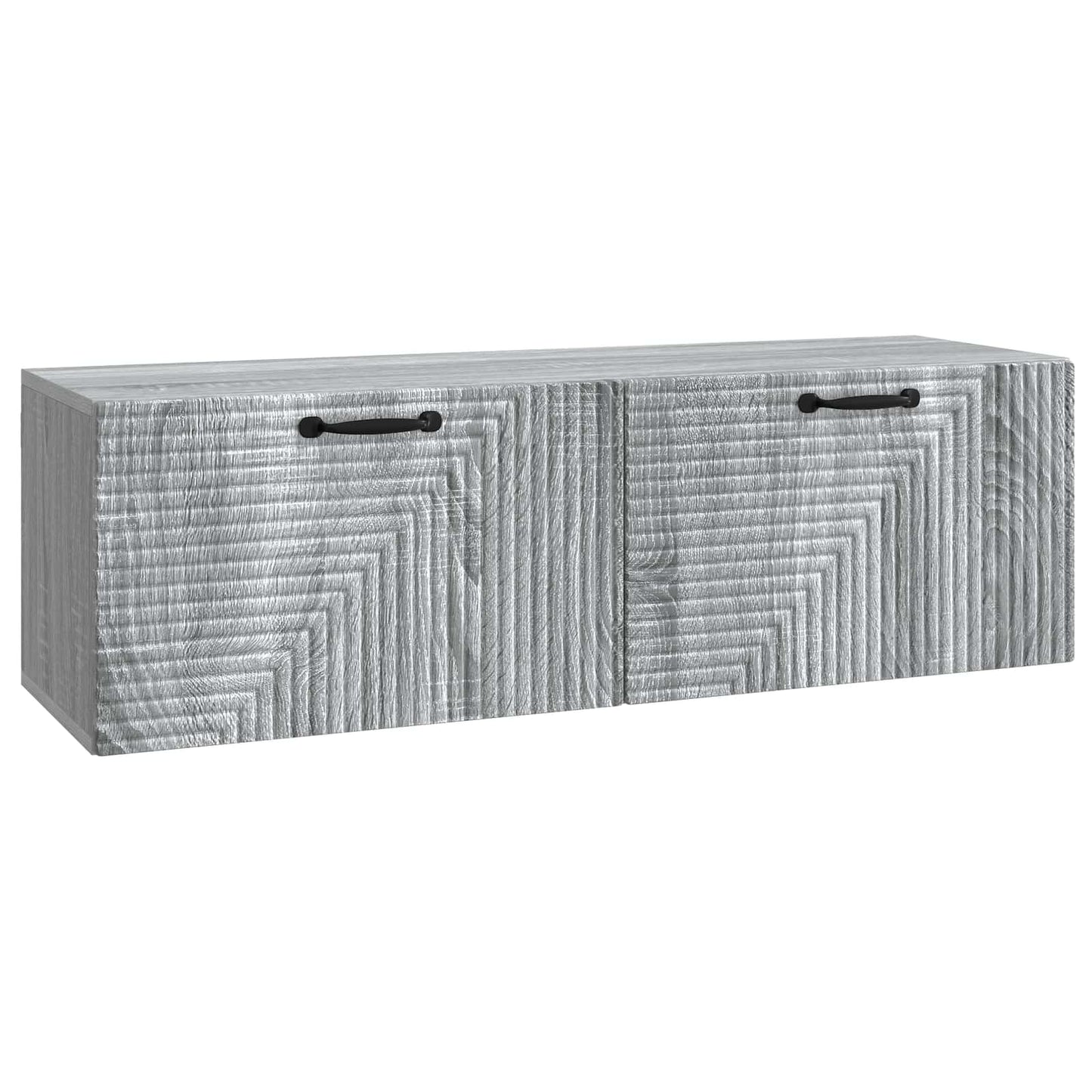 vidaXL Wall-Mounted TV Cabinet Grey Sonoma 98 x 31 x 30 cm 2