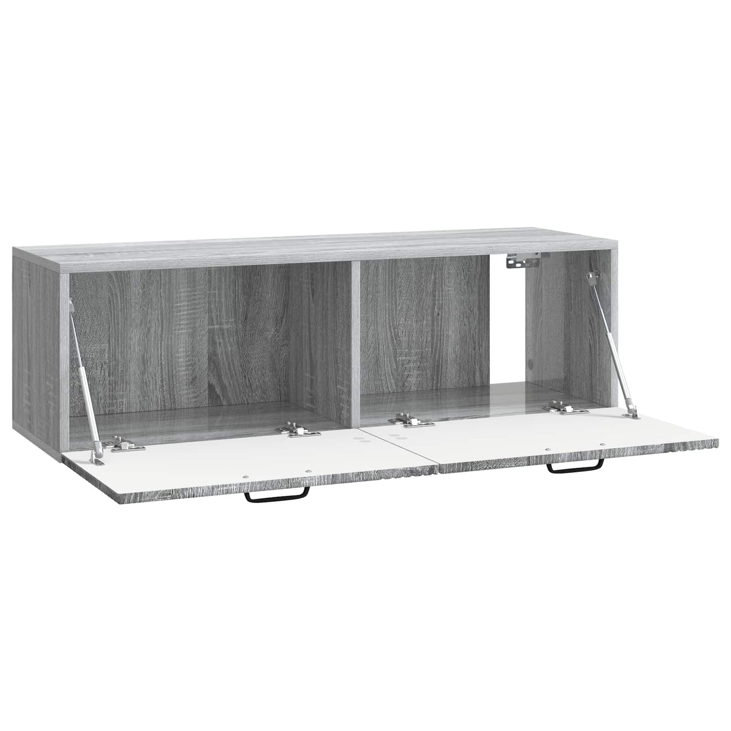 vidaXL Wall-Mounted TV Cabinet Grey Sonoma 98 x 31 x 30 cm 5