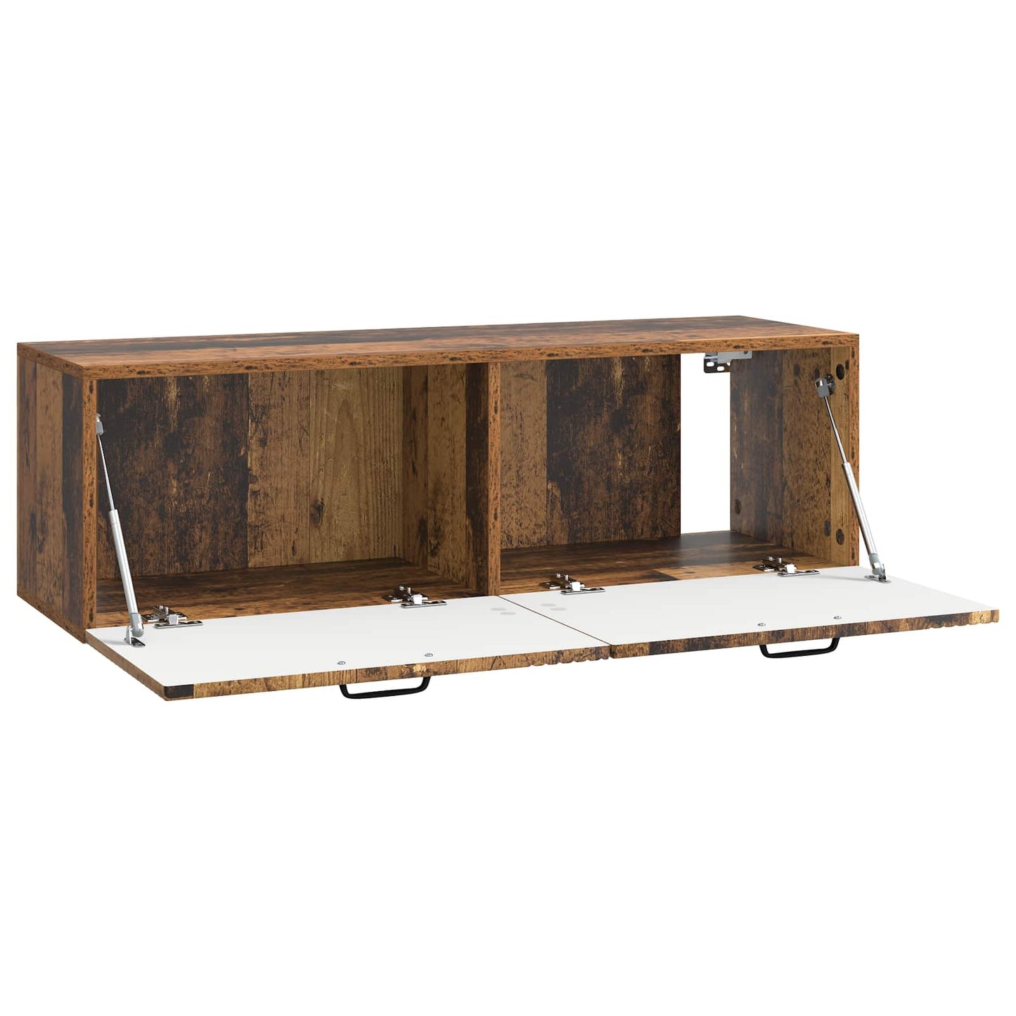 vidaXL Wall-Mounted TV Cabinet Wall-mounted Old Wood 98 x 31 x 30 cm 5