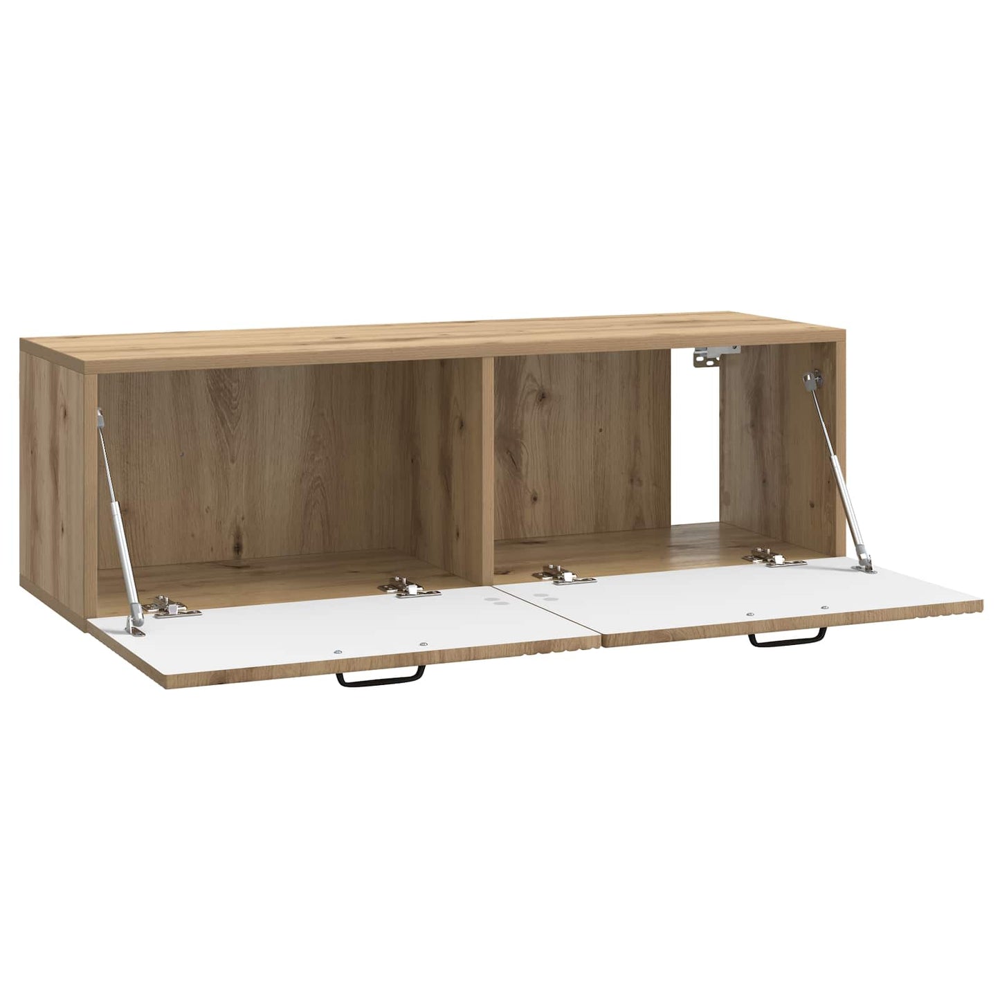 vidaXL Wall-Mounted TV Cabinet 98 x 31 x 30 cm Artisan Oak 5