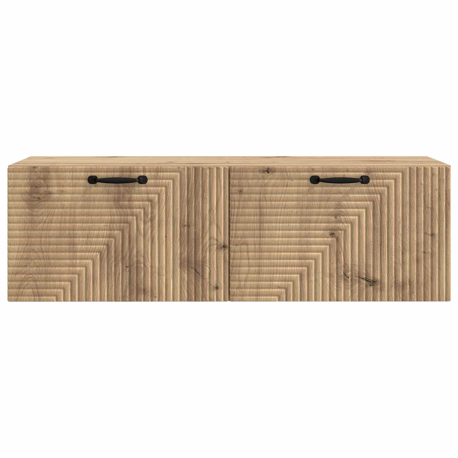 vidaXL Wall-Mounted TV Cabinet 98 x 31 x 30 cm Artisan Oak 6