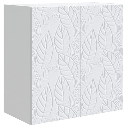 vidaXL Wall-Mounted Cabinet White 59 x 31 x 60 cm Engineered Wood 2