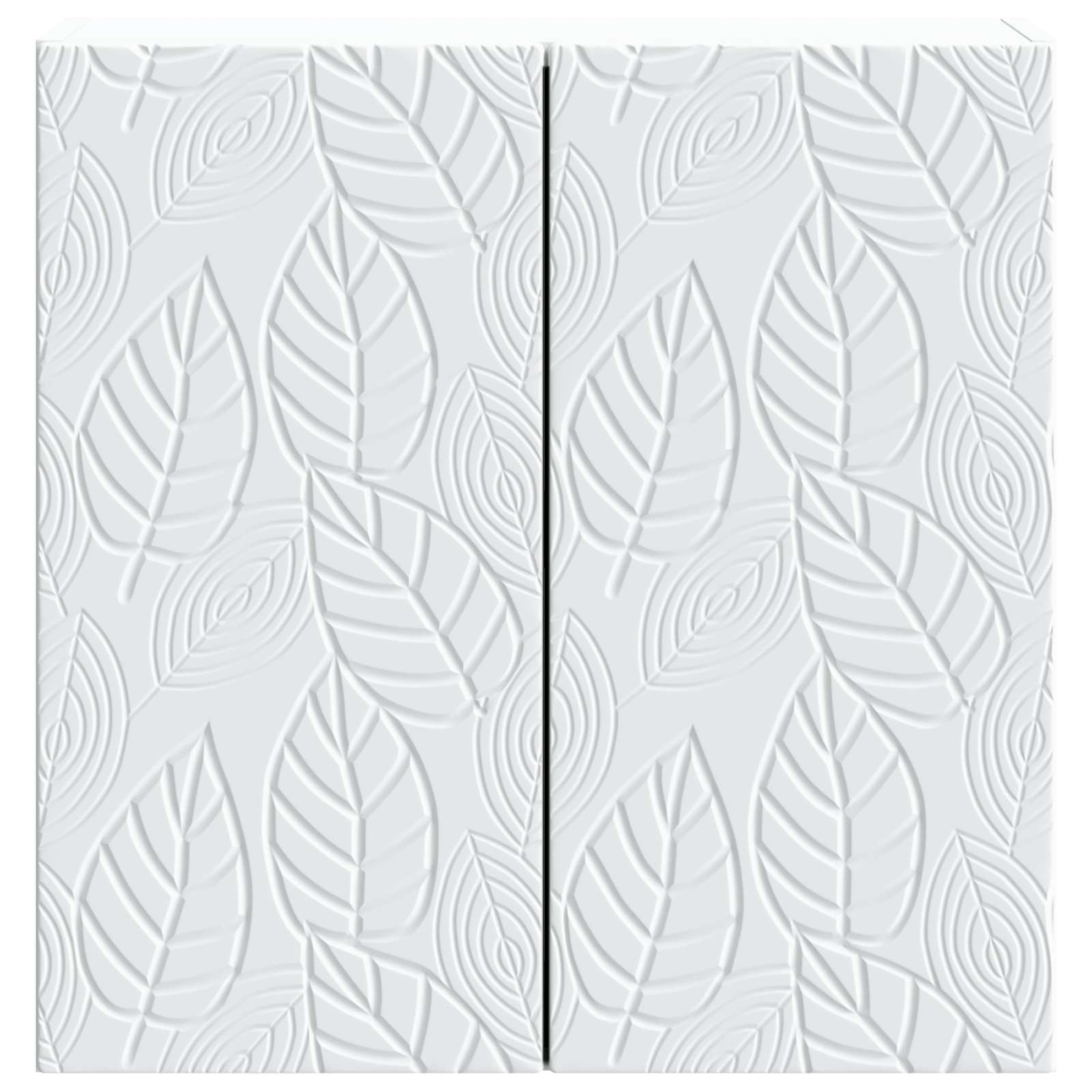 vidaXL Wall-Mounted Cabinet White 59 x 31 x 60 cm Engineered Wood 4