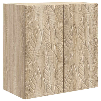 vidaXL Wall-Mounted Cabinet 59 x 31 x 60 cm Engineered Wood Sonoma Oak 2