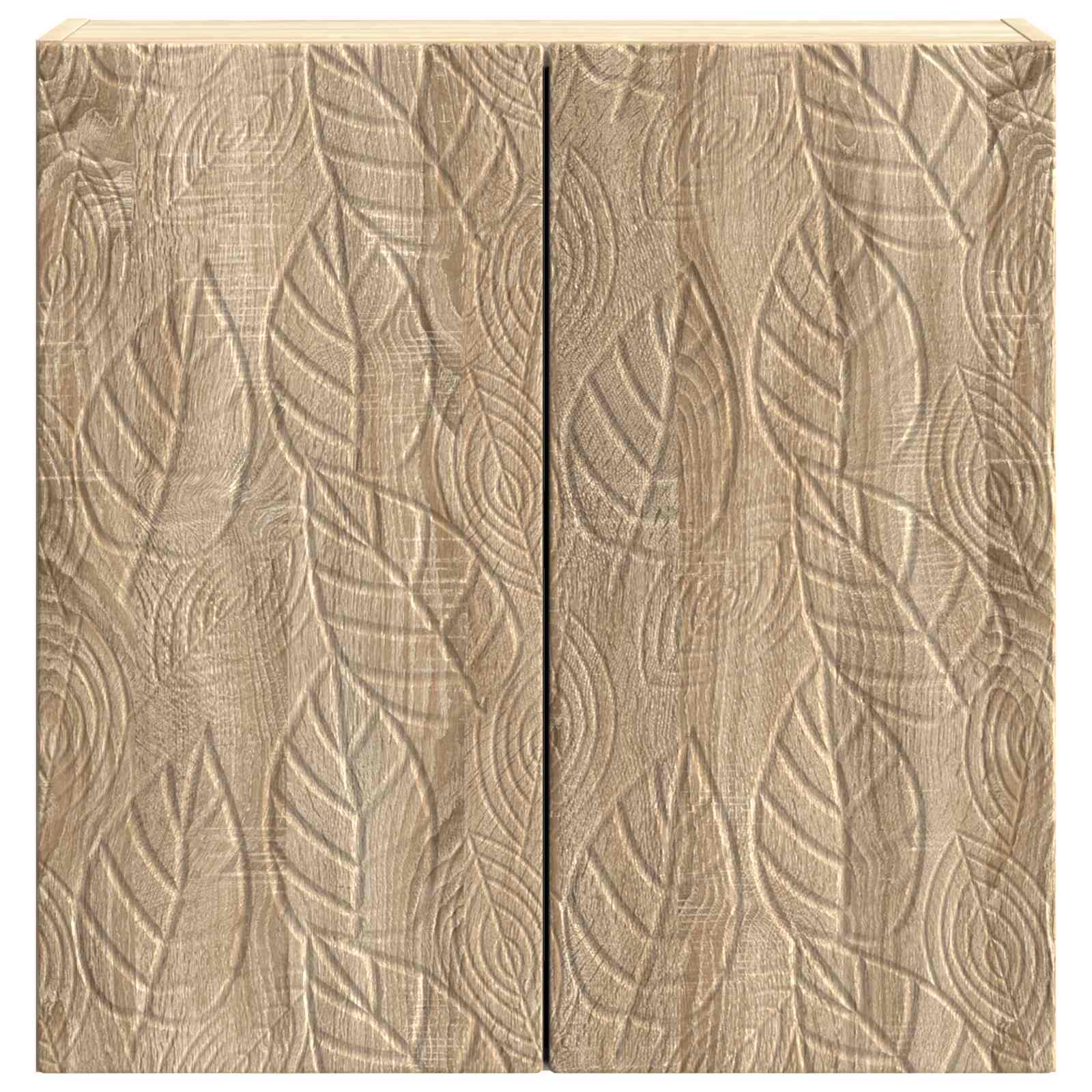 vidaXL Wall-Mounted Cabinet 59 x 31 x 60 cm Engineered Wood Sonoma Oak 4