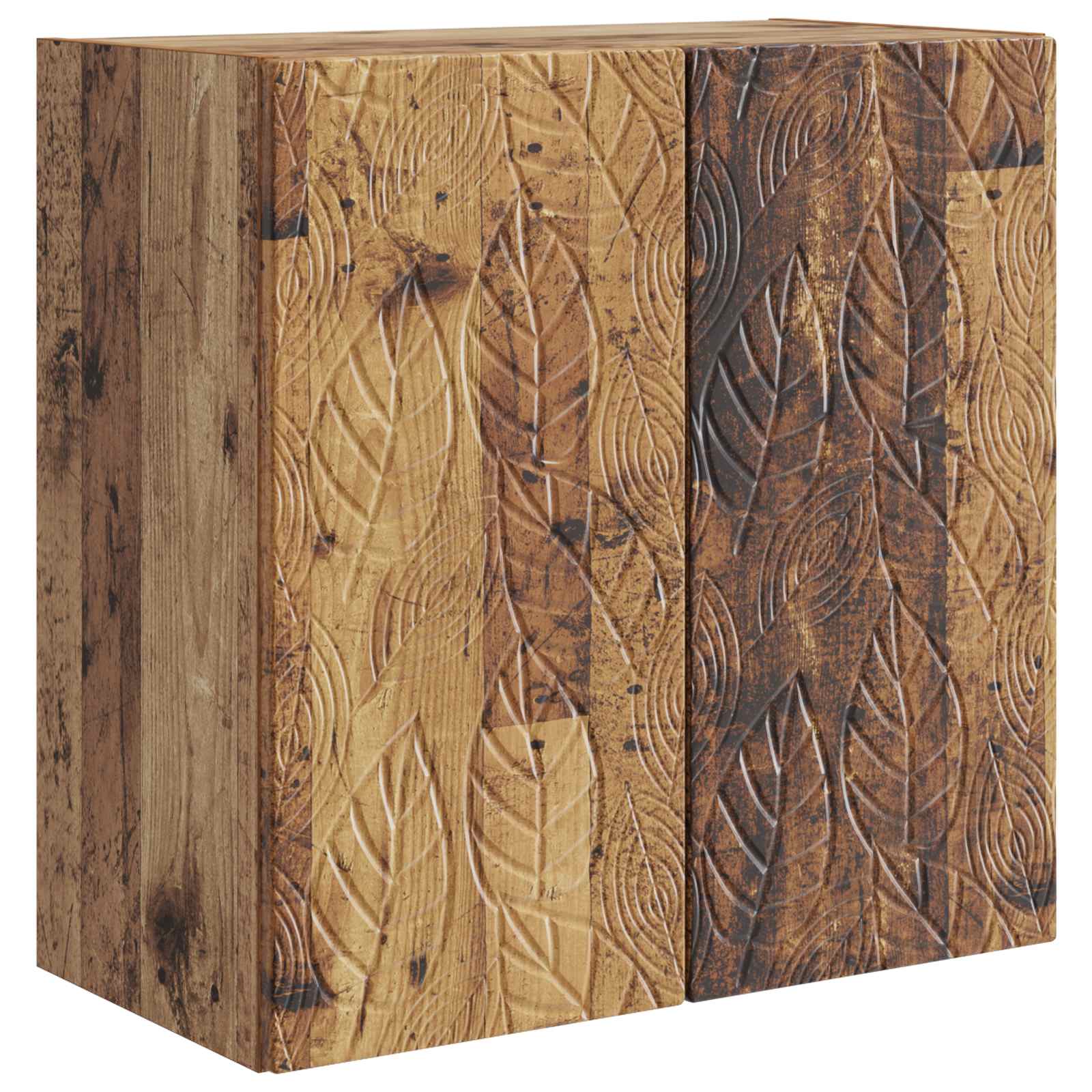 vidaXL Wall-Mounted Cabinet 59 x 31 x 60 cm Engineered Wood Old Wood 2
