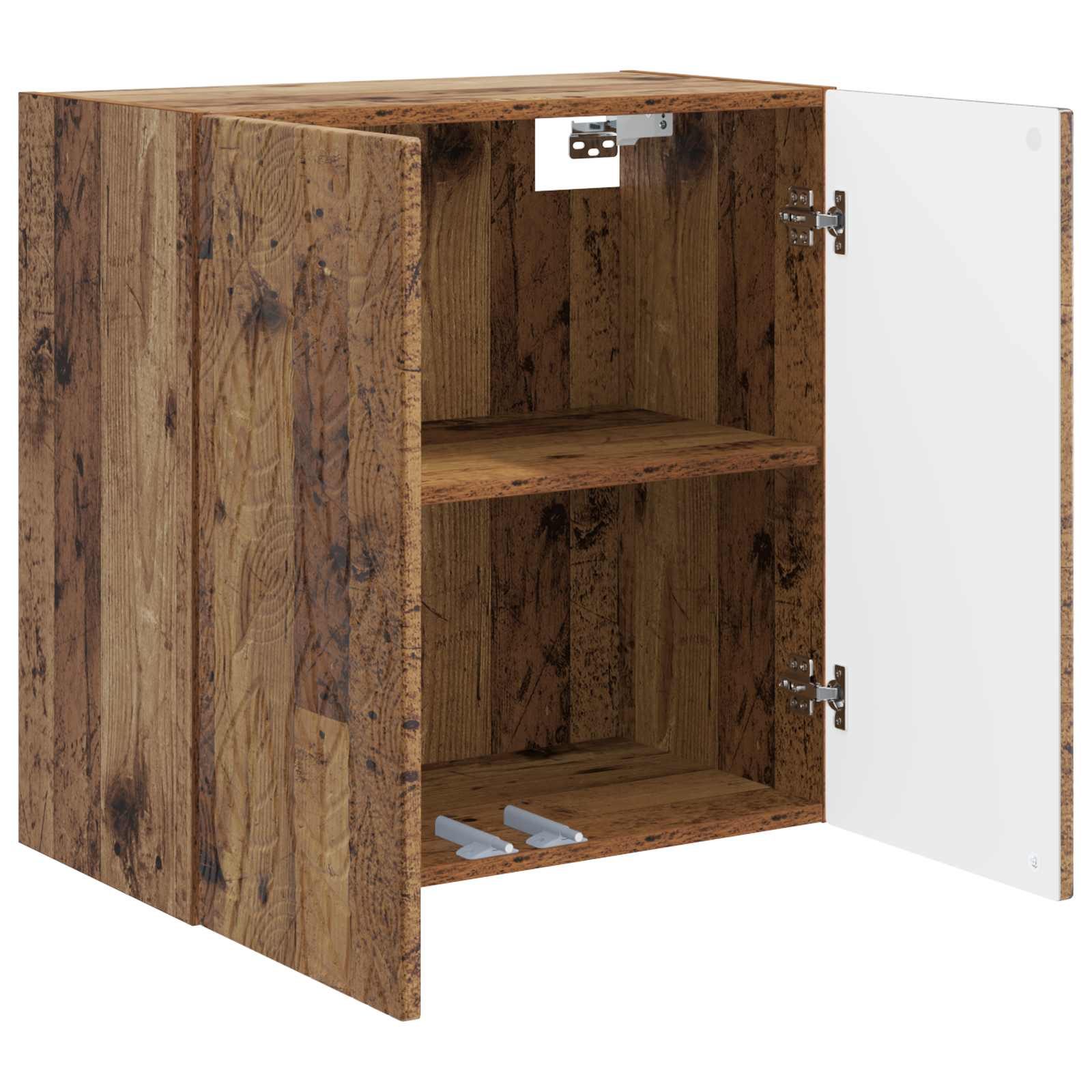 vidaXL Wall-Mounted Cabinet 59 x 31 x 60 cm Engineered Wood Old Wood 3