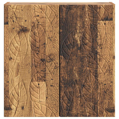 vidaXL Wall-Mounted Cabinet 59 x 31 x 60 cm Engineered Wood Old Wood 4