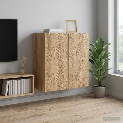 vidaXL Wall-Mounted Cabinet 59 x 31 x 60 cm Engineered Wood 1