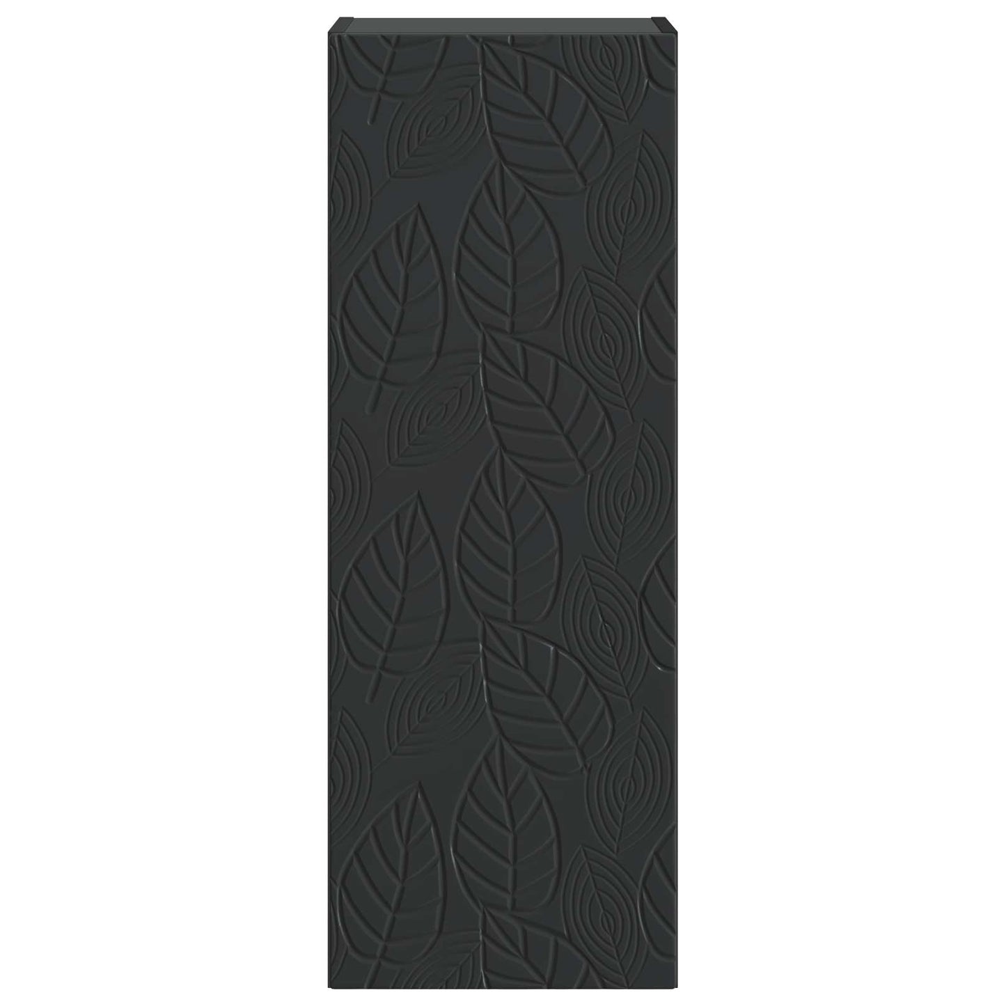 vidaXL Wall-Mounted Cabinet 33 x 34.5 x 90 cm Engineered Wood Black 4
