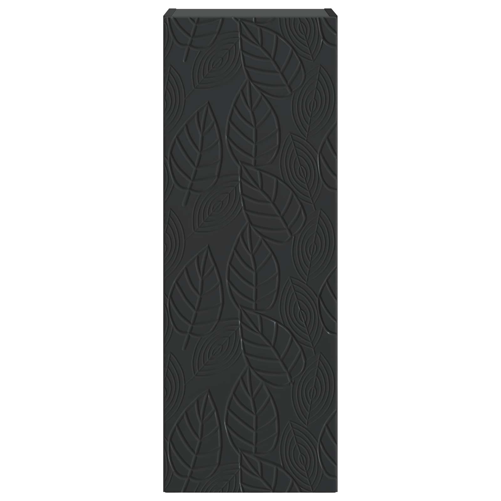 vidaXL Wall-Mounted Cabinet 33 x 34.5 x 90 cm Engineered Wood Black 4