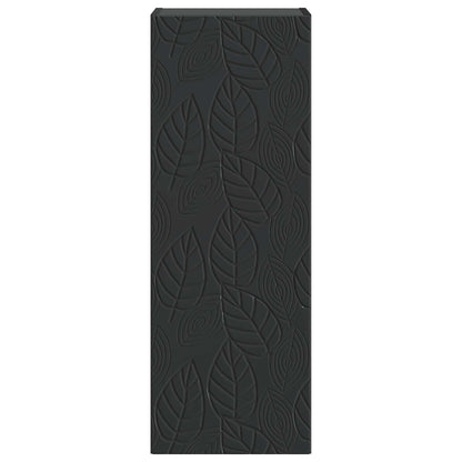 vidaXL Wall-Mounted Cabinet 33 x 34.5 x 90 cm Engineered Wood Black 4