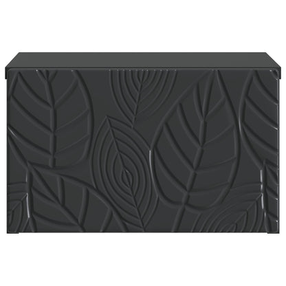 vidaXL Wall-Mounted Bedside Cabinet 2 pcs Black 49 x 34.5 x 20 cm 6