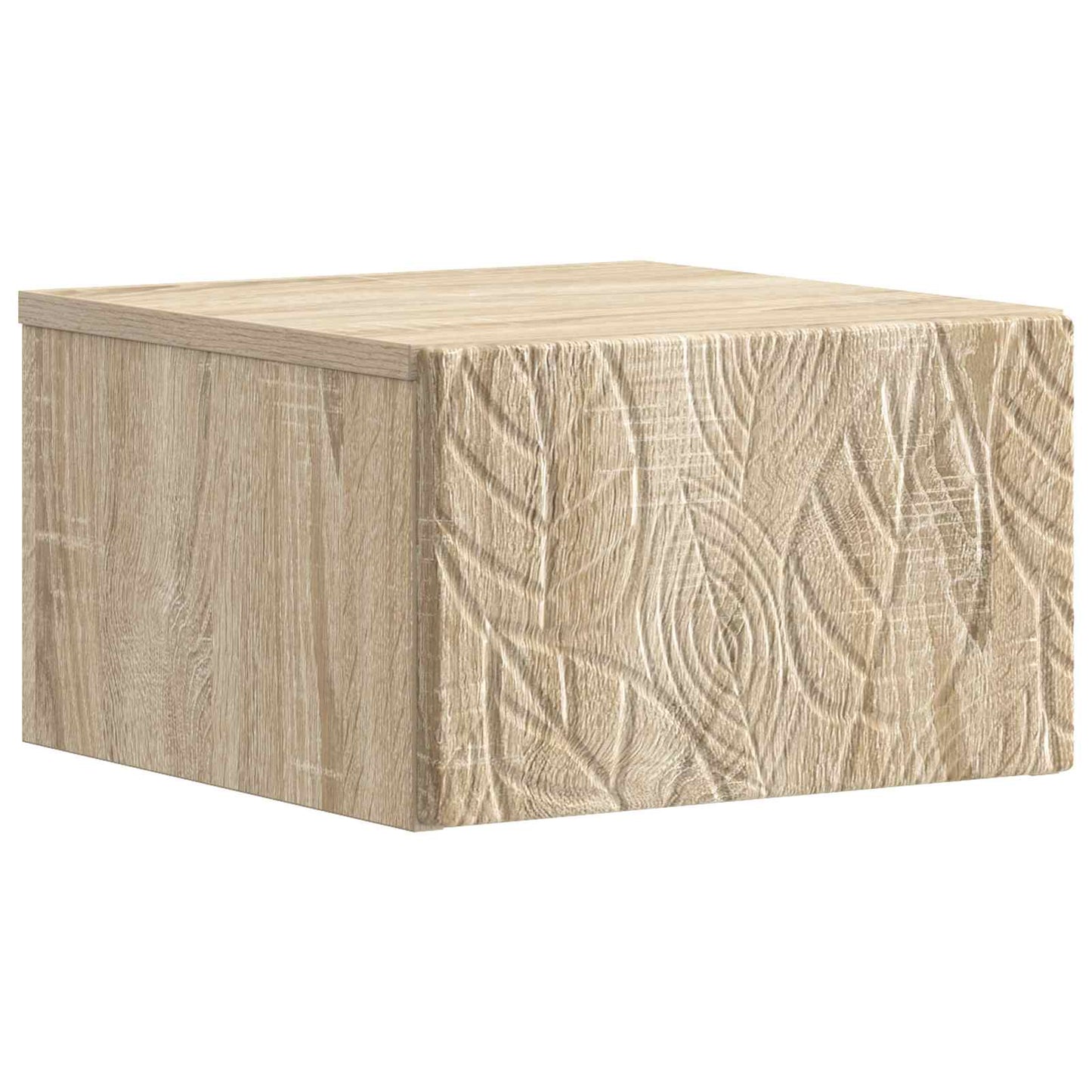 vidaXL Wall-Mounted Bedside Cabinet 2 pcs Sonoma Oak 49 x 34.5 x 20 cm 4