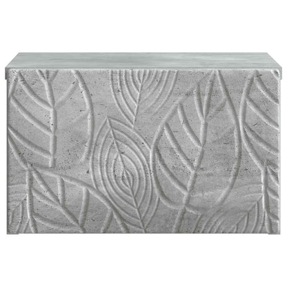 vidaXL Wall-Mounted Bedside Cabinet 2 pcs Concrete Grey 6