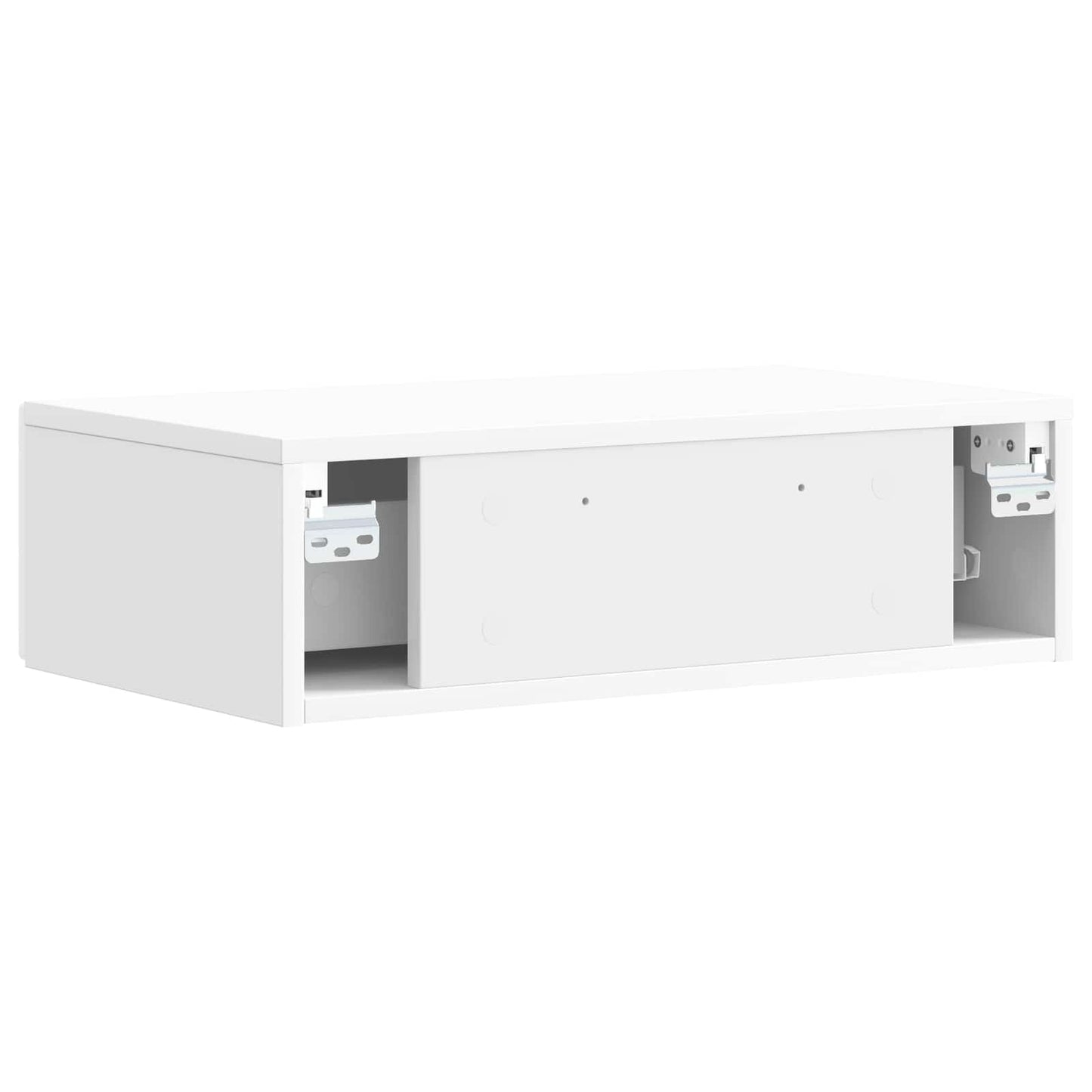 vidaXL Wall-Mounted Side Table 87.5 x 34.5 x 17 cm Engineered Wood 6