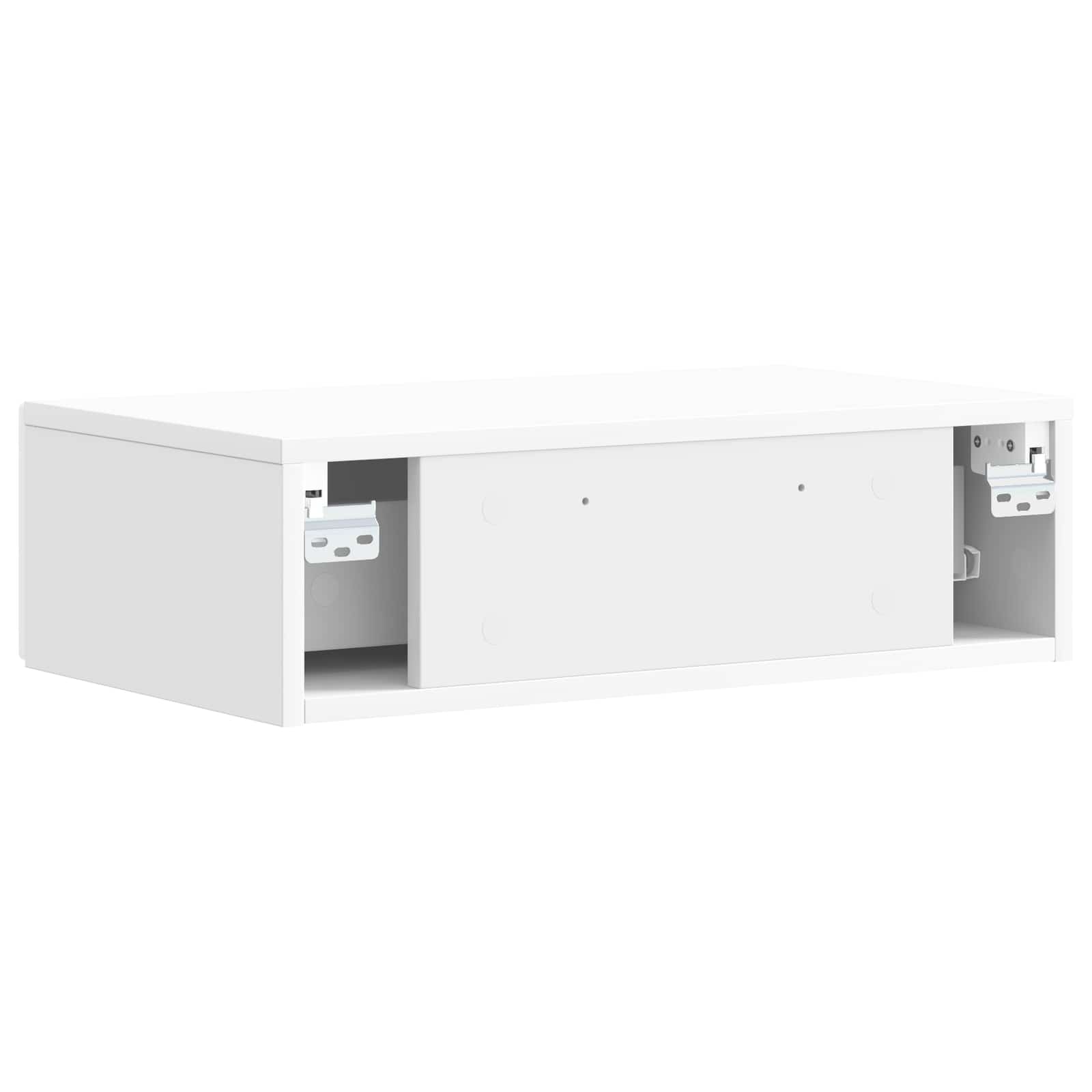 vidaXL Wall-Mounted Side Table 87.5 x 34.5 x 17 cm Engineered Wood 6