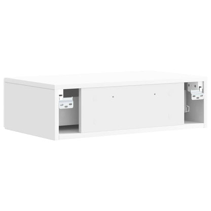 vidaXL Wall-Mounted Side Table 87.5 x 34.5 x 17 cm Engineered Wood 6