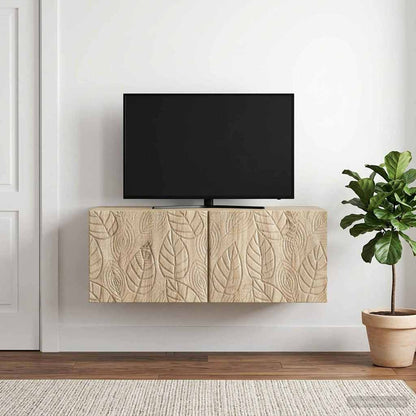 vidaXL Wall-Mounted TV Cabinet 78.5 x 41 x 30 cm Sonoma Oak 1
