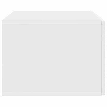 vidaXL Wall-Mounted TV Cabinet 98 x 41 x 30 cm White Engineered Wood 6