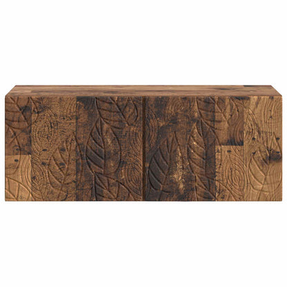 vidaXL Wall-Mounted TV Cabinet 98 x 41 x 30 cm Old Wood 5