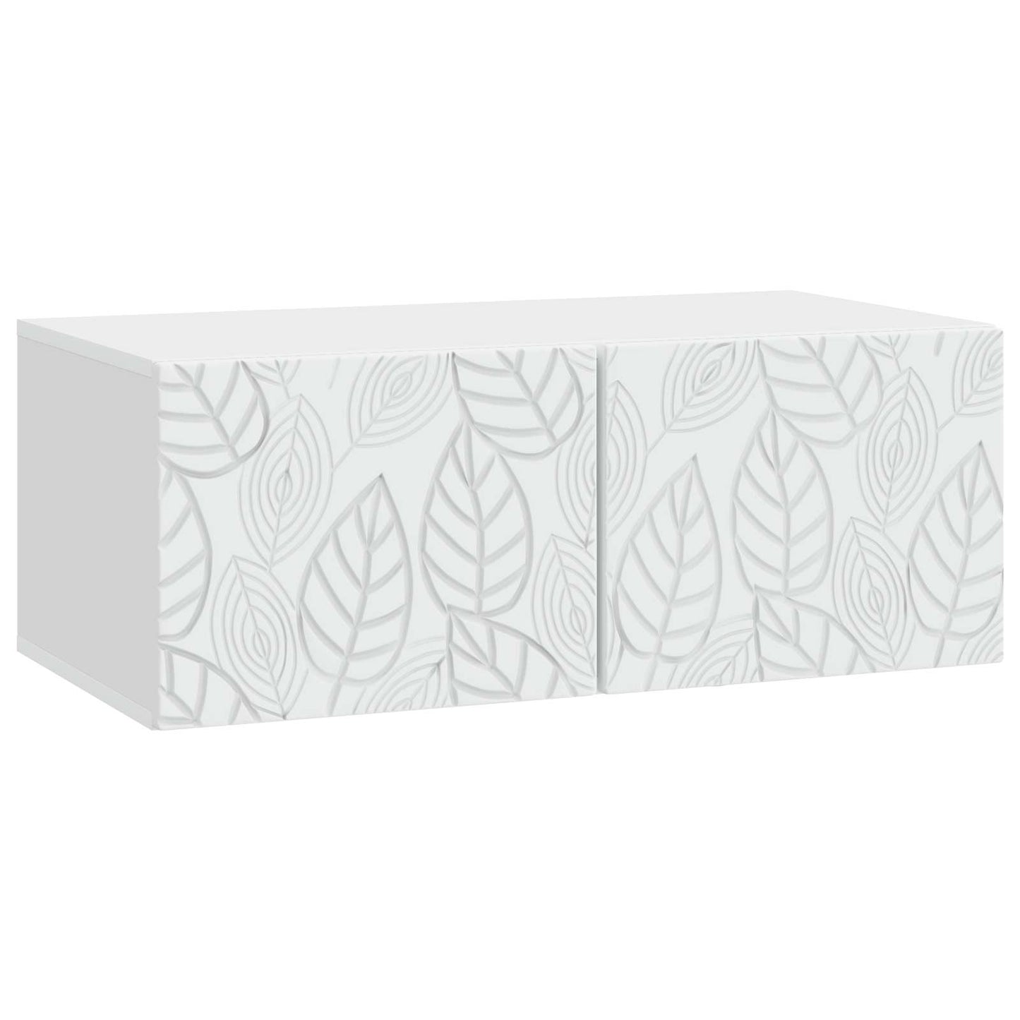 vidaXL Wall-Mounted TV Cabinet 98 x 31 cm White Engineered Wood 2