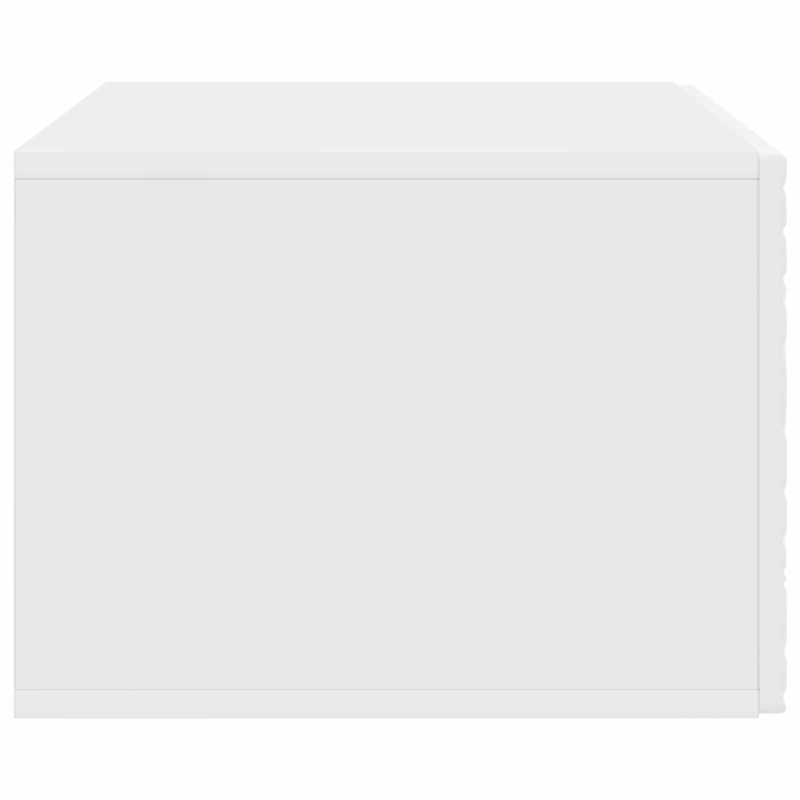 vidaXL Wall-Mounted TV Cabinet 98 x 31 cm White Engineered Wood 6