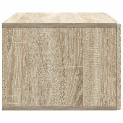 vidaXL Wall-Mounted TV Cabinet 98 x 31 cm Sonoma Oak Engineered Wood 6