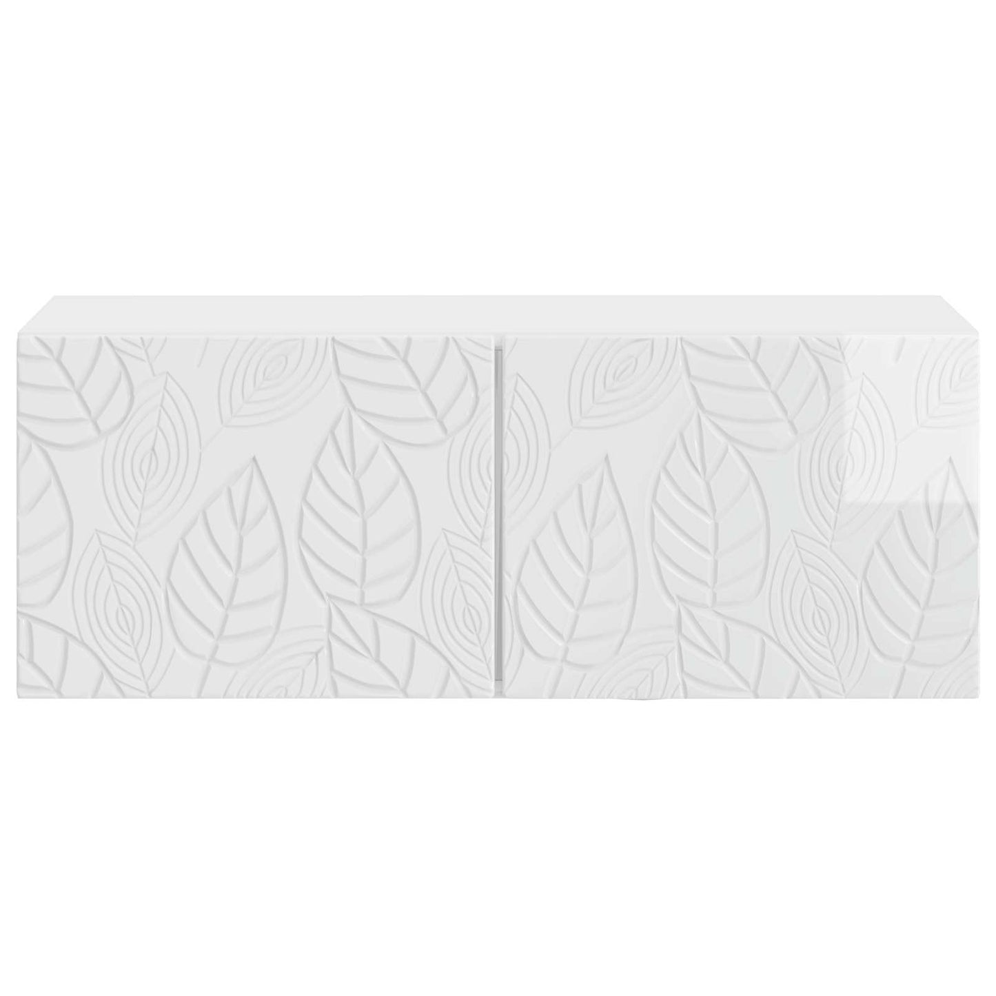 vidaXL Wall-Mounted TV Cabinet 98 x 31 cm High Gloss White 5