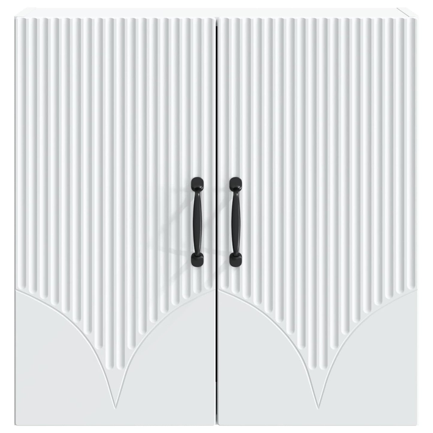 vidaXL Wall-Mounted Cabinet White 59 x 31 x 60 cm Engineered Wood 4