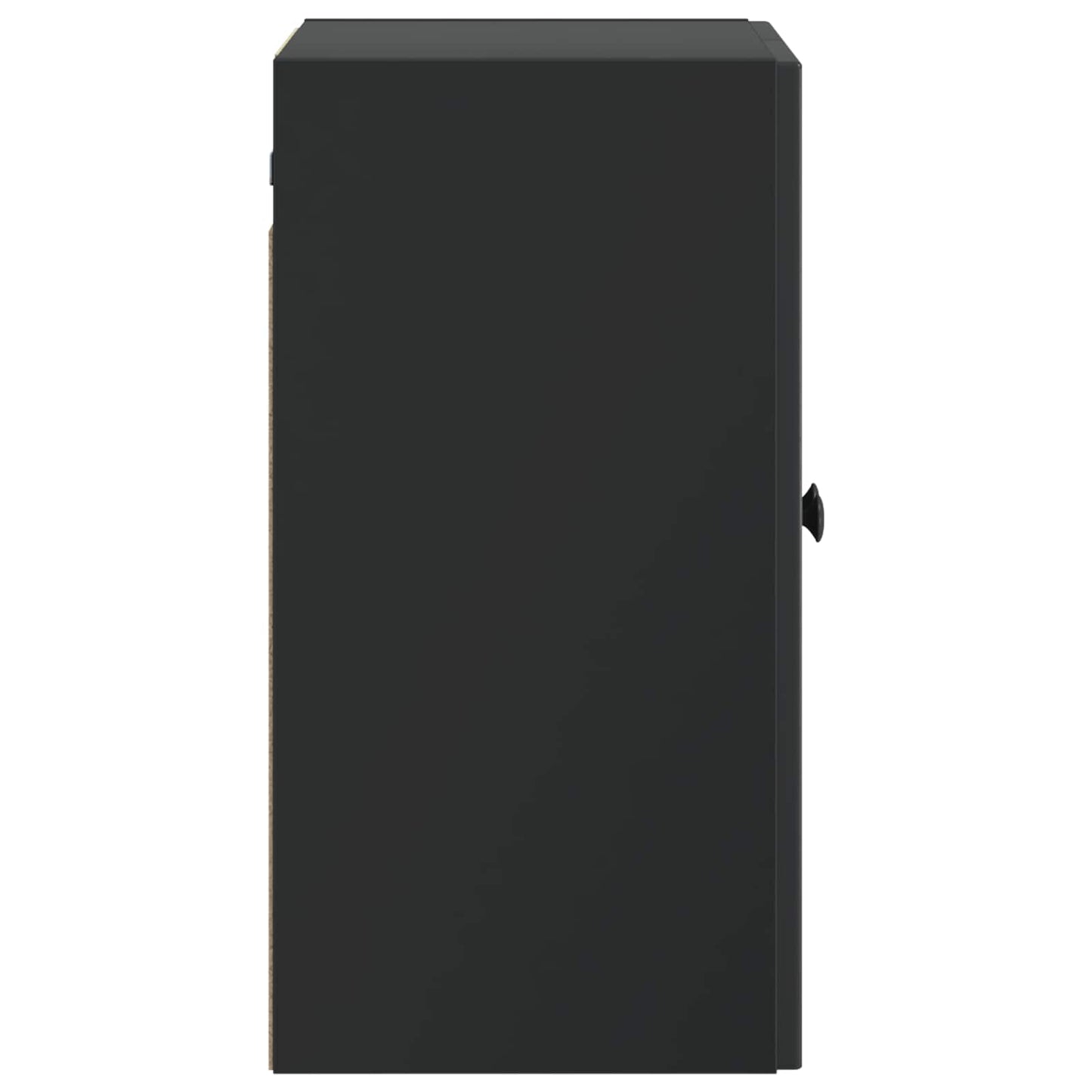 vidaXL Wall-Mounted Cabinet 59 x 31 x 60 cm Engineered Wood Black 5