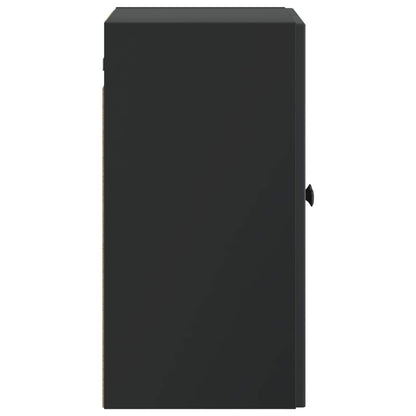 vidaXL Wall-Mounted Cabinet 59 x 31 x 60 cm Engineered Wood Black 5