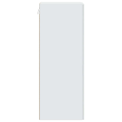 vidaXL Wall-Mounted Cabinet White 33 x 34.5 x 90 cm Engineered Wood 5