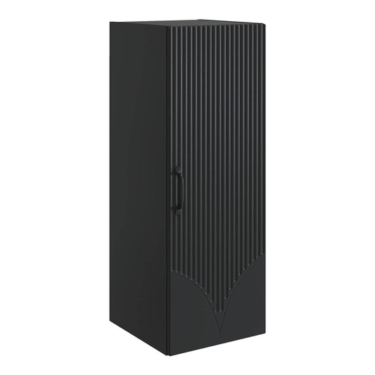 Wall-Mounted Cabinet Engineered Wood Depth 34.5 cm Black