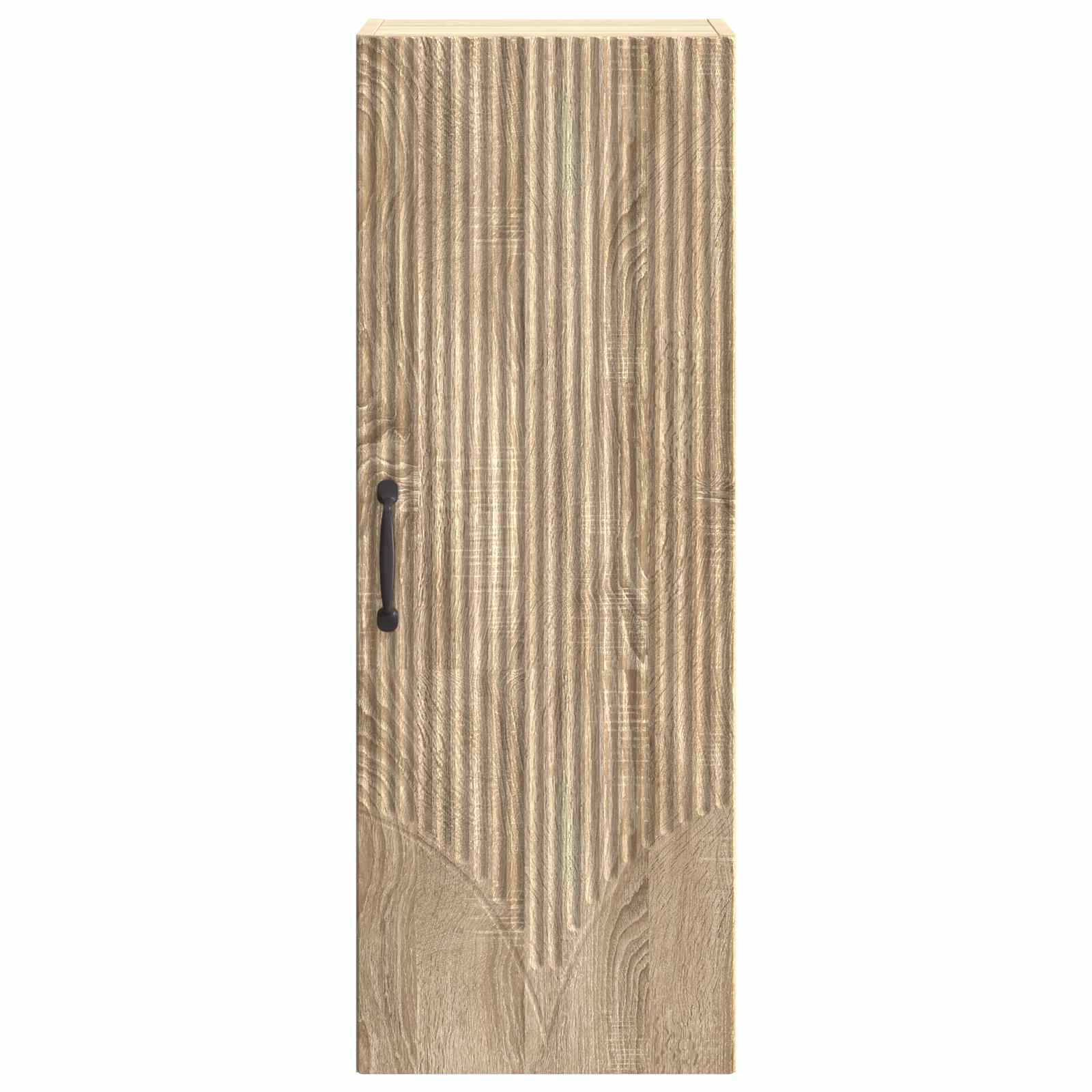 vidaXL Wall-Mounted Cabinet 33 x 34.5 x 90 cm Engineered Wood 4
