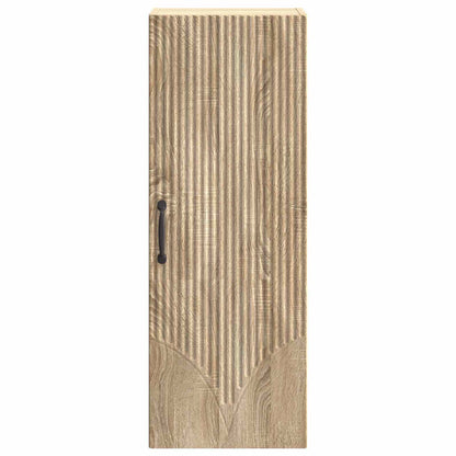 vidaXL Wall-Mounted Cabinet 33 x 34.5 x 90 cm Engineered Wood 4