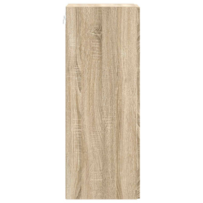 vidaXL Wall-Mounted Cabinet 33 x 34.5 x 90 cm Engineered Wood 5