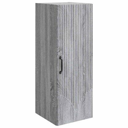 vidaXL Wall-Mounted Cabinet 33 x 34.5 x 90 cm Engineered Wood 2