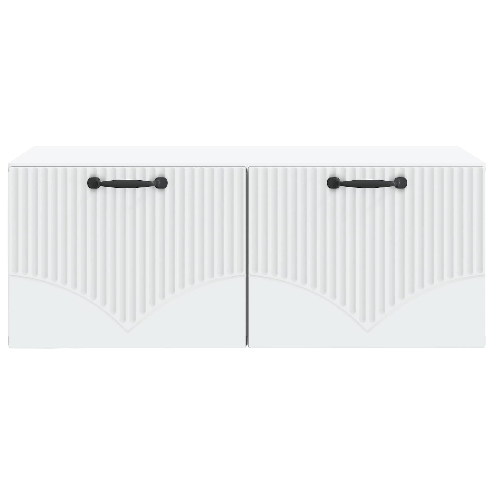 vidaXL Wall-Mounted TV Cabinet White 78.5 x 41 x 30 cm Engineered Wood 6