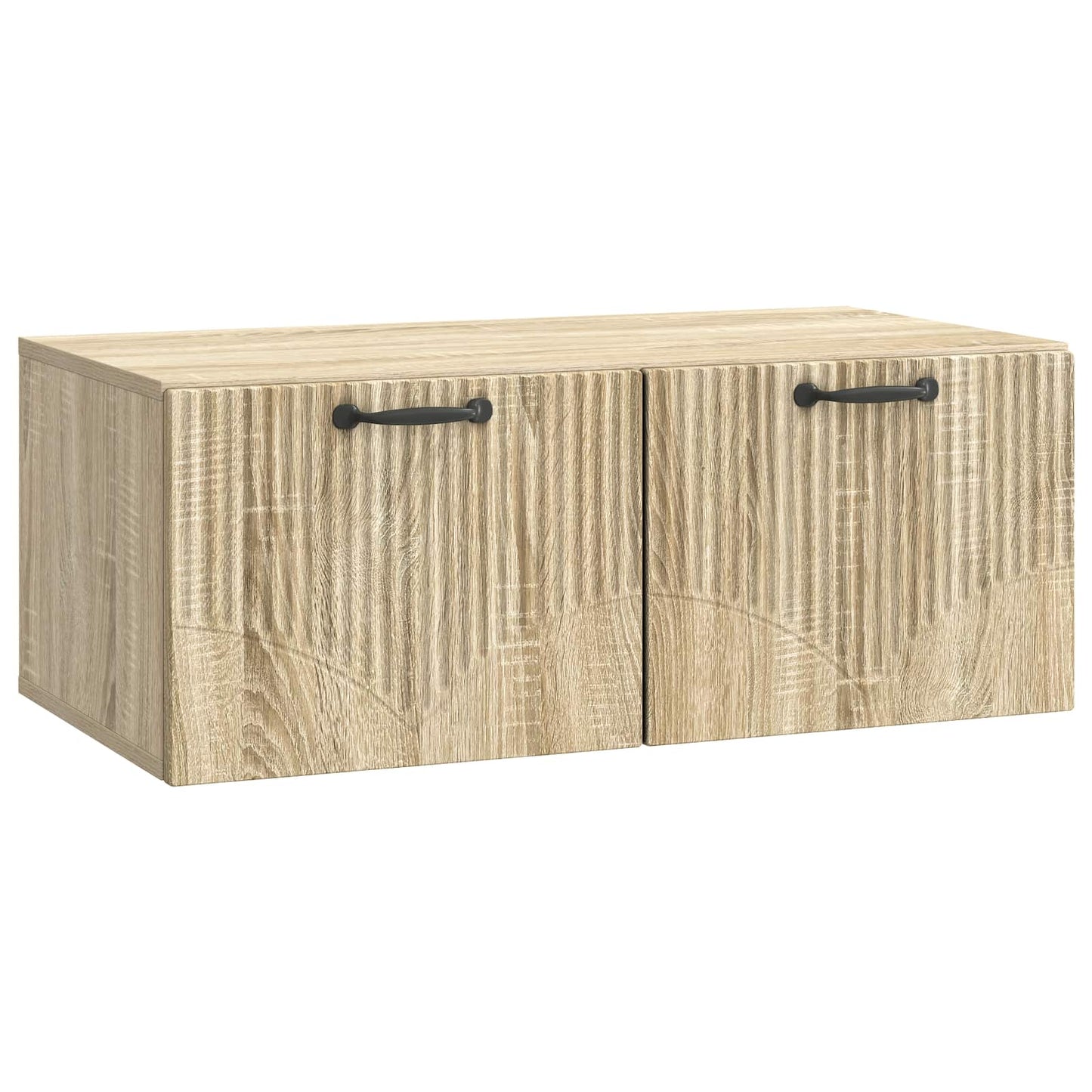vidaXL Wall-Mounted TV Cabinet Sonoma Oak 78.5 x 41 x 30 cm 2