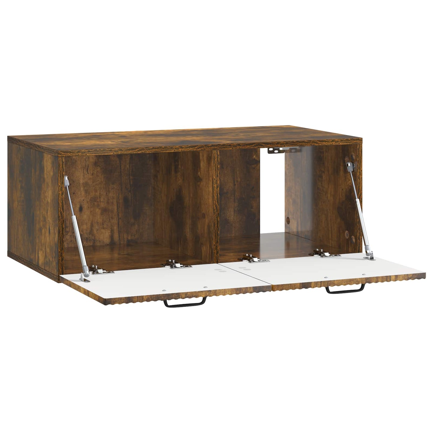 vidaXL Wall-Mounted TV Cabinet Smoked Oak 78.5 x 41 x 30 cm 5